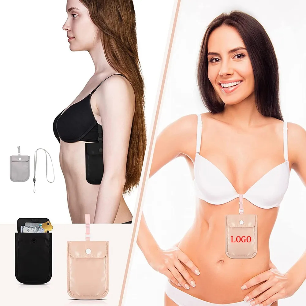 Secret Money Pouch Bra Wallet 4