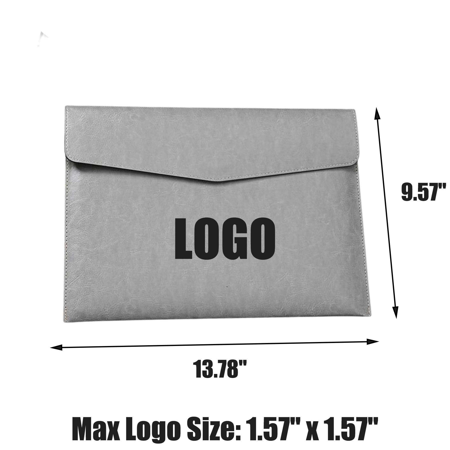 A4 Leather Document Pouch 2