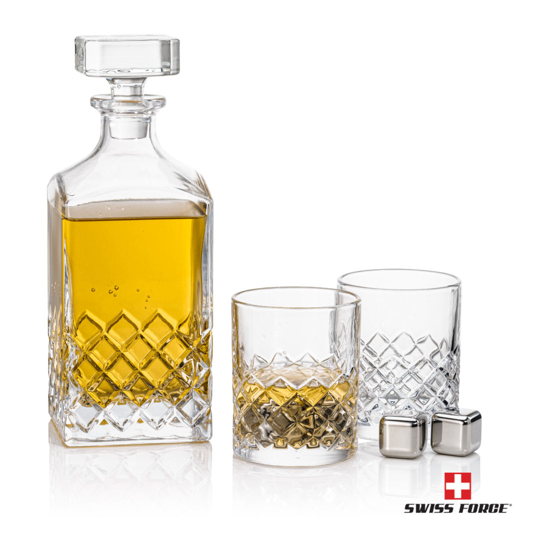 Longford Decanter Set & Ice Cubes 2