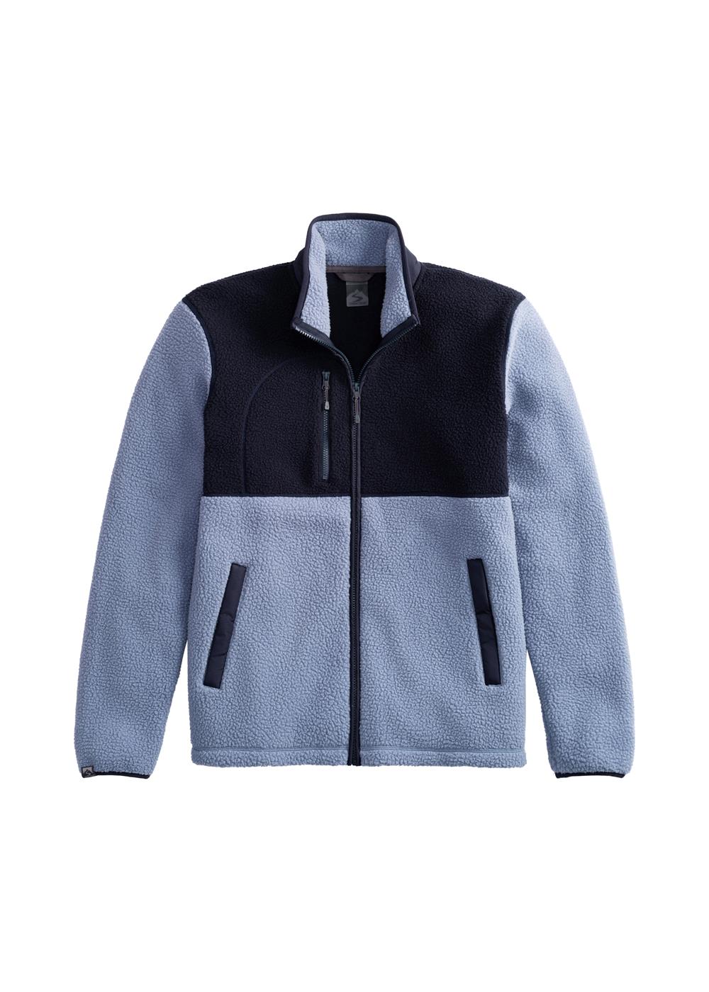 Storm Creek Men's Warm Up Colorblock Sherpa Fleece Jacket 10