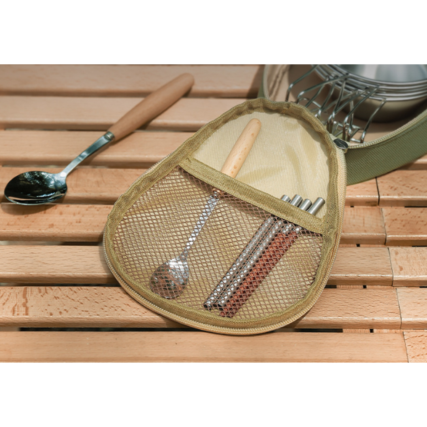 Shera Cup Storage Bag Large Capacity Camping Tote 2