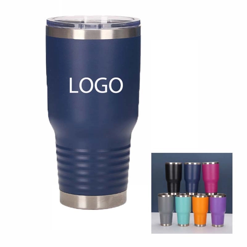 30 Oz. Polar Camel Ringneck Vacuum Insulated Tumbler w/ Lid 2