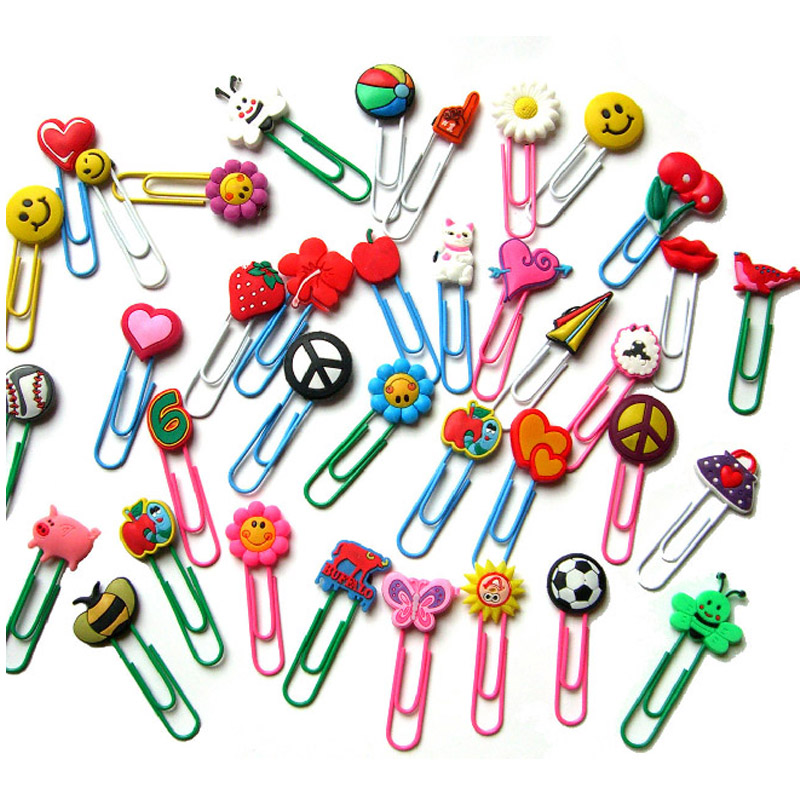 PVC Bookmark Paper Clip 2