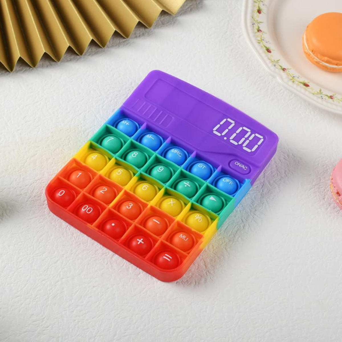 Calculator Design Fidget Pop Bubble Sensory Toy 1