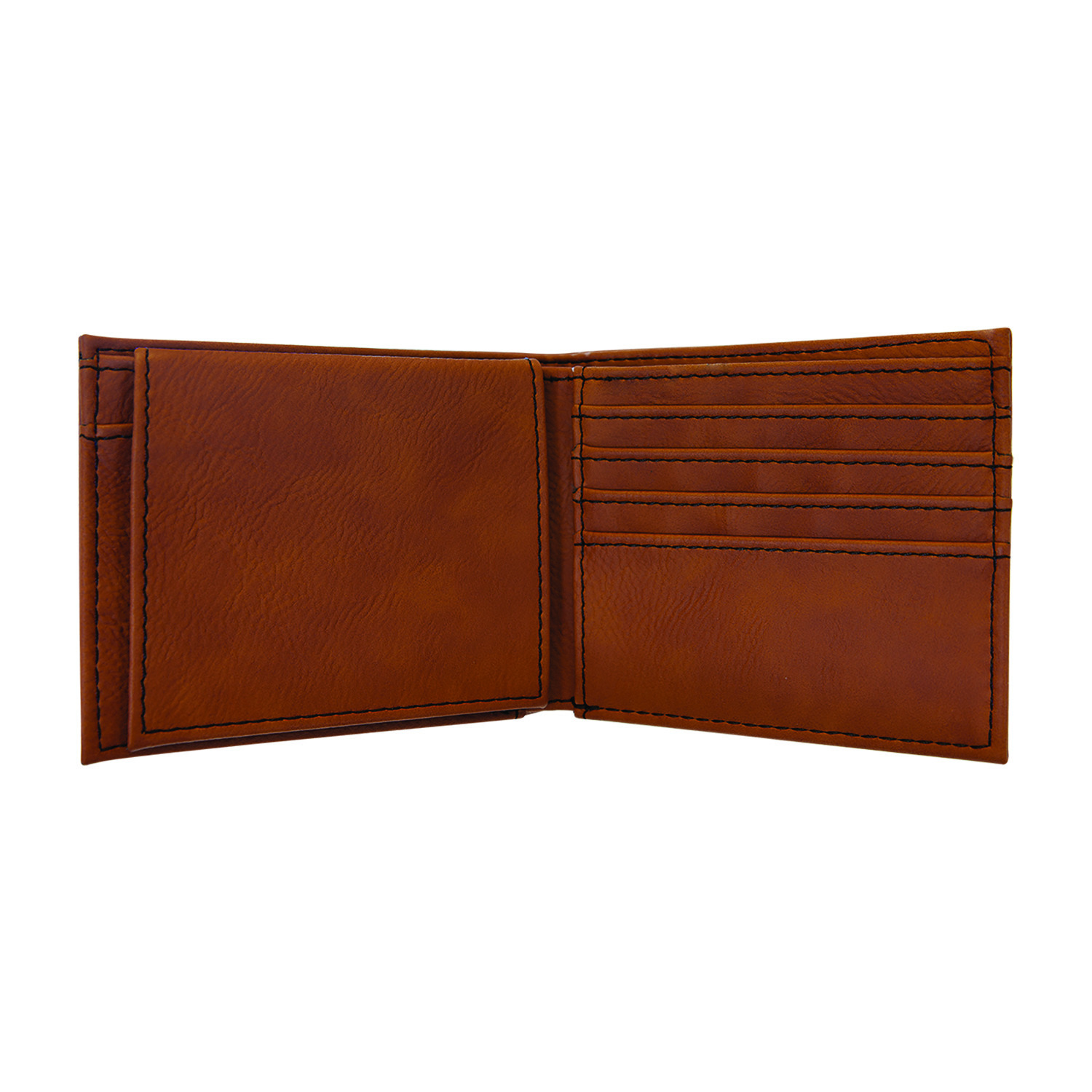 Rawhide Leatherette Bi-Fold Wallet w/ Flip ID Display 4