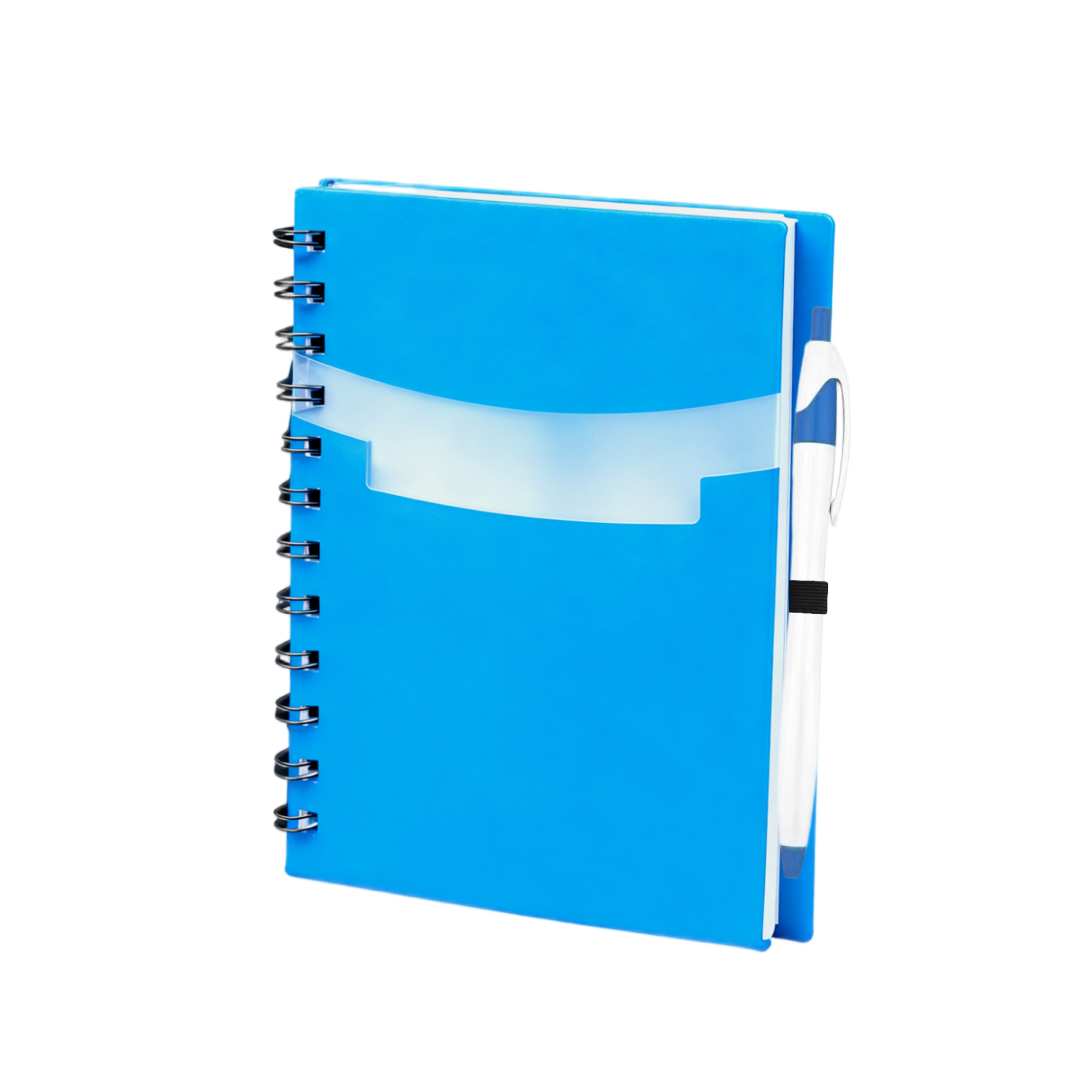 Tri-pocket Notebook with Pen - OCEAN 4
