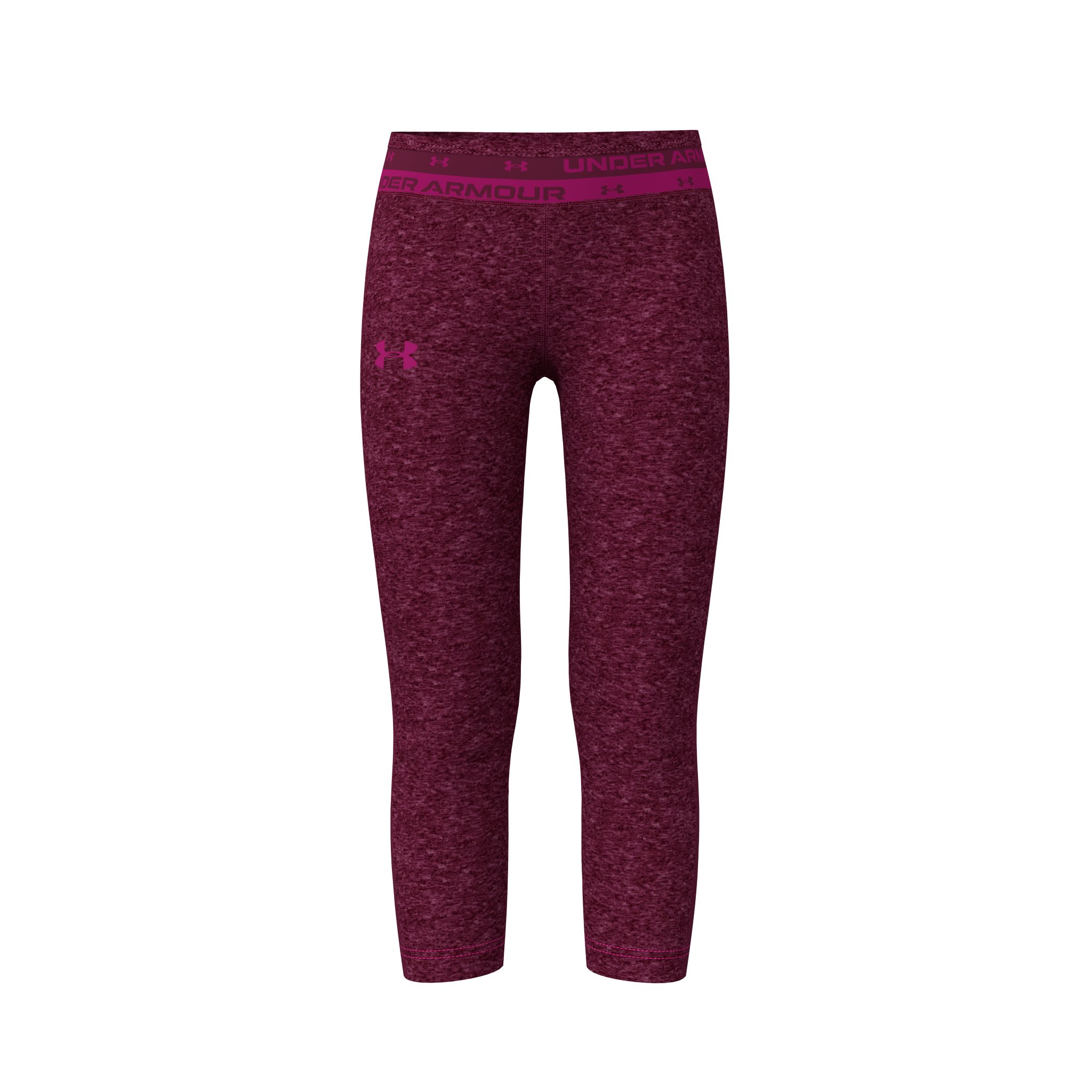 HeatGear Armour Heather Girls' Crop 4
