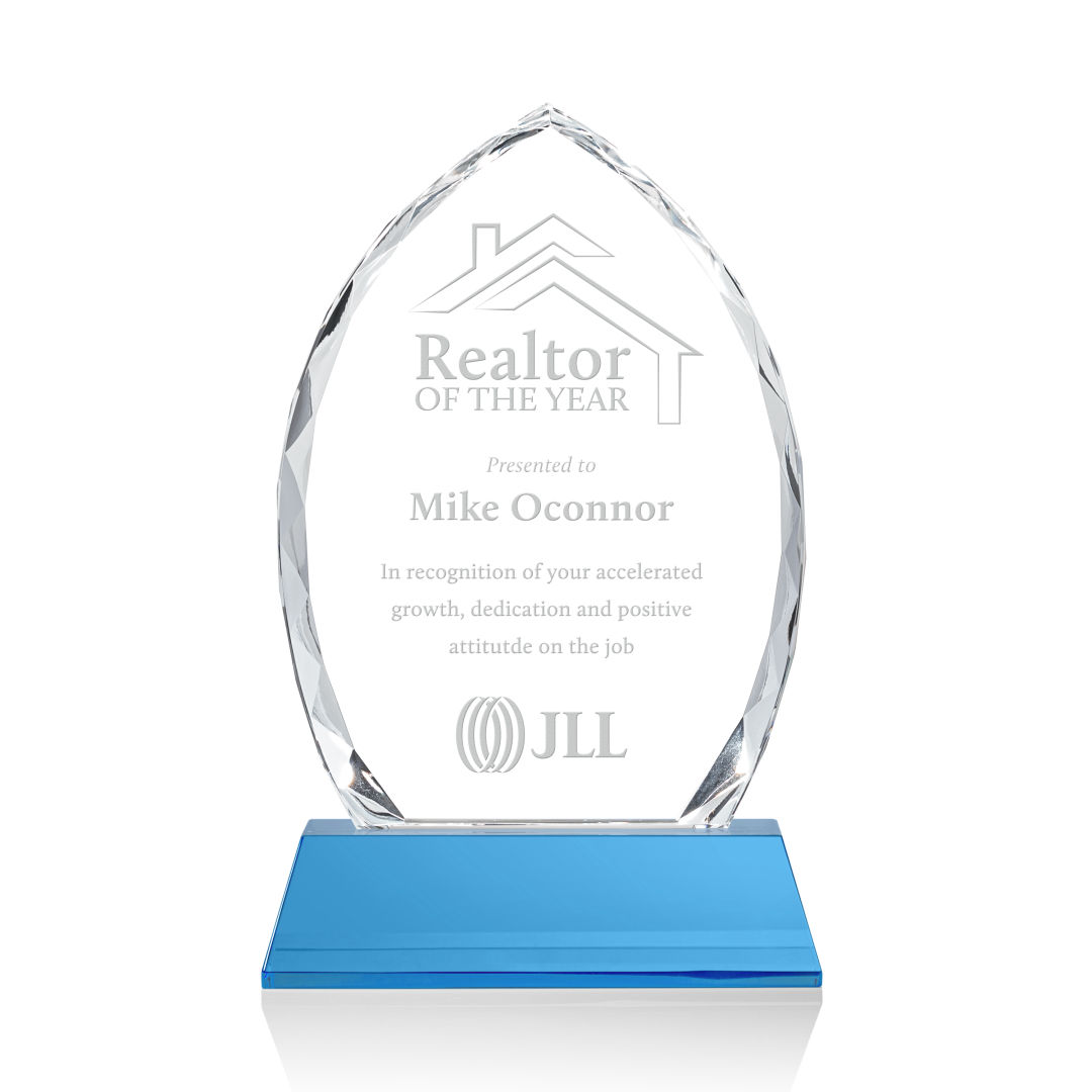 Wilton Award on Newhaven Base - Sky Blue 6