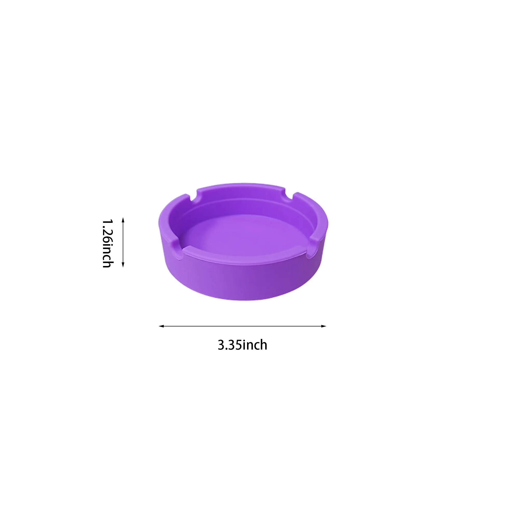 Silicone Ashtray MOQ 100 PCS 3