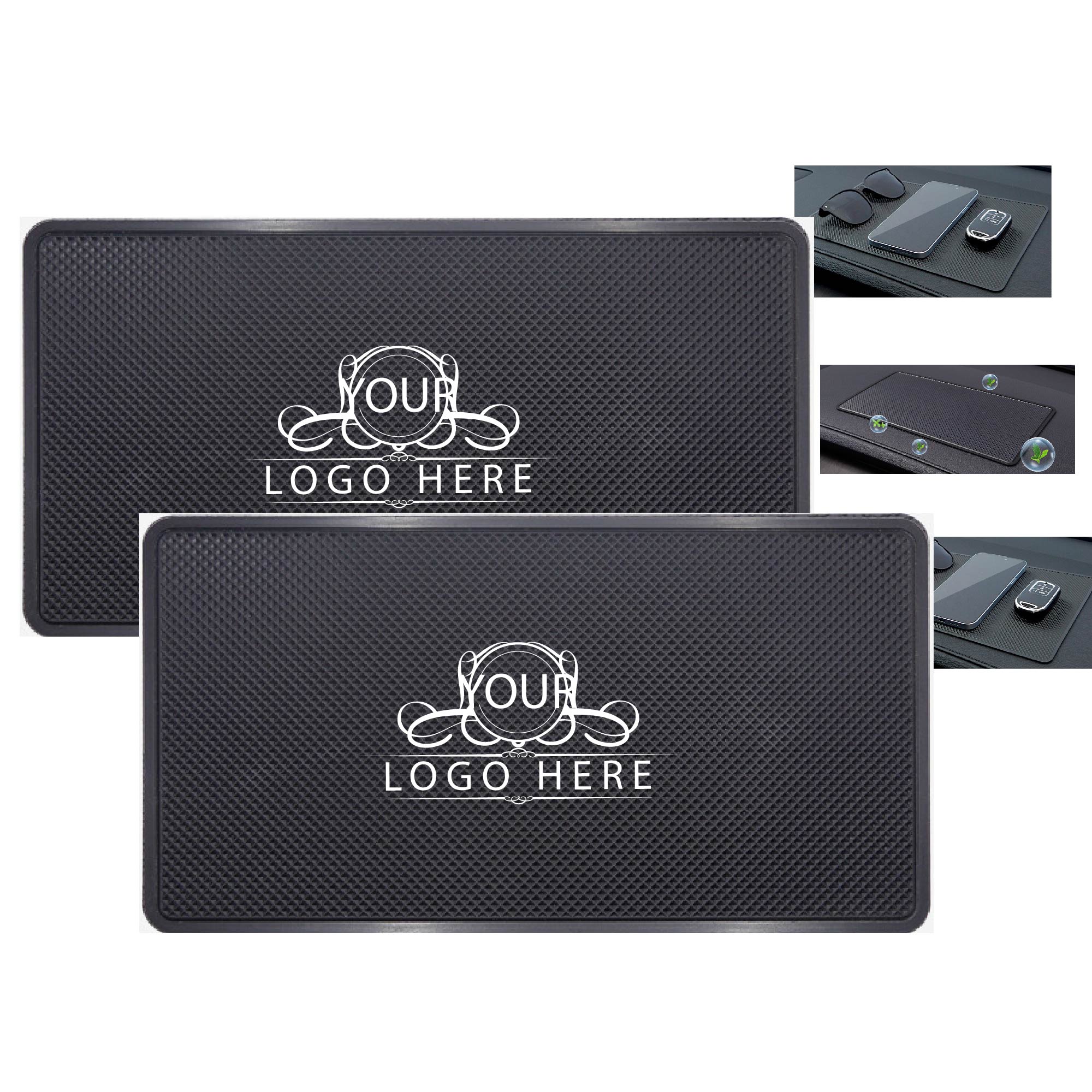 Car Anti-slip Adhesive free Pad 2