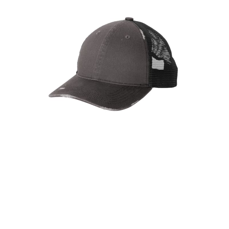 Port Authority Distressed Mesh Back Cap 17