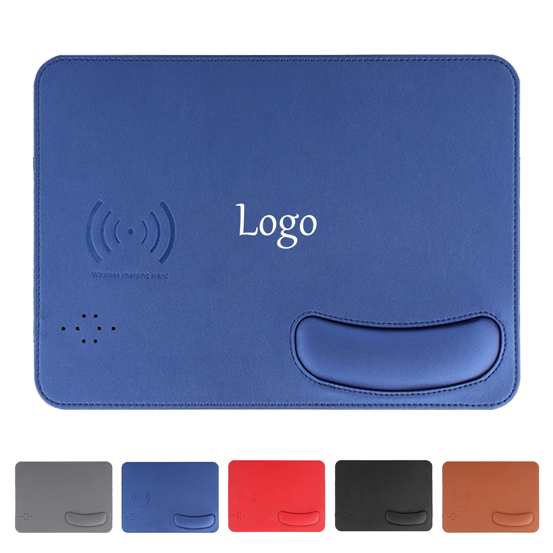 Wireless Charging Mouse Pad with Wrist Rest 7