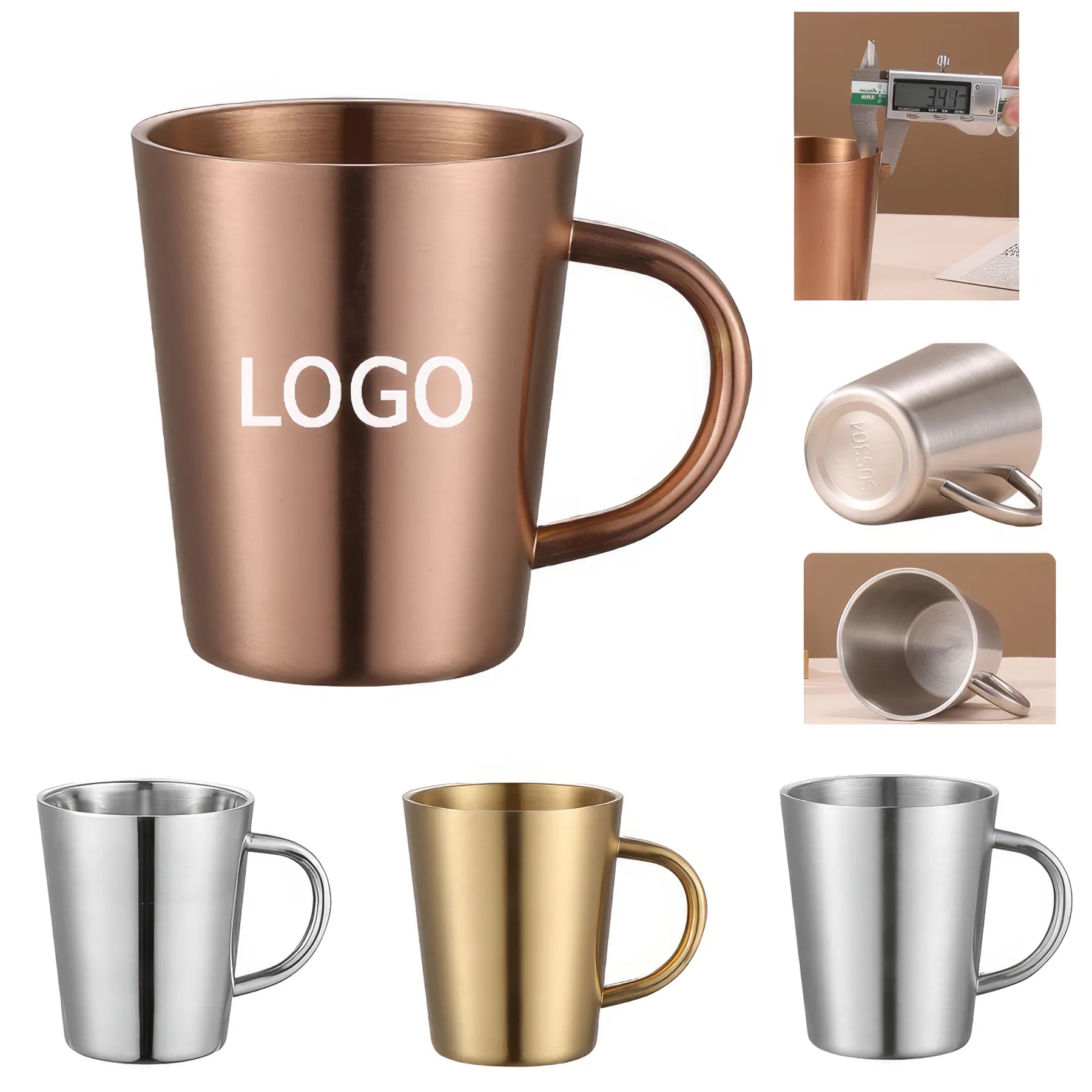 Double Wall Travel Coffee Mug 2