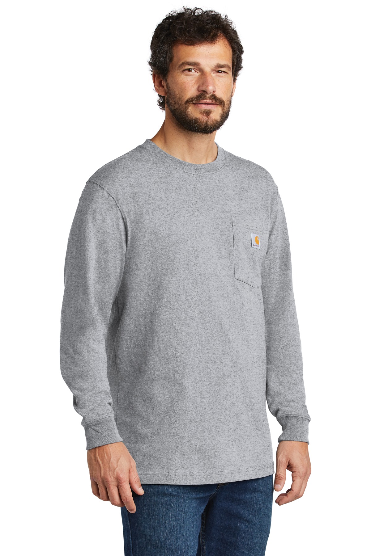 Carhartt Workwear Pocket Long Sleeve T-Shirt. CTK126 30