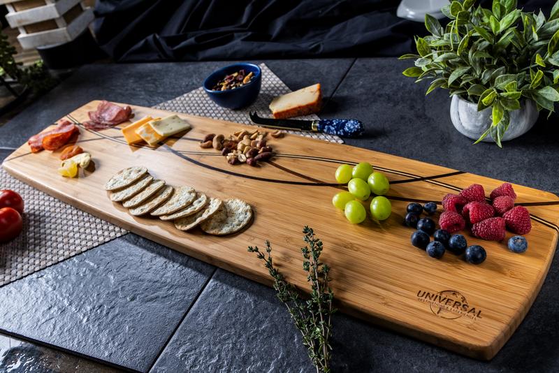 Del Mar Bamboo Charcuterie Board 19