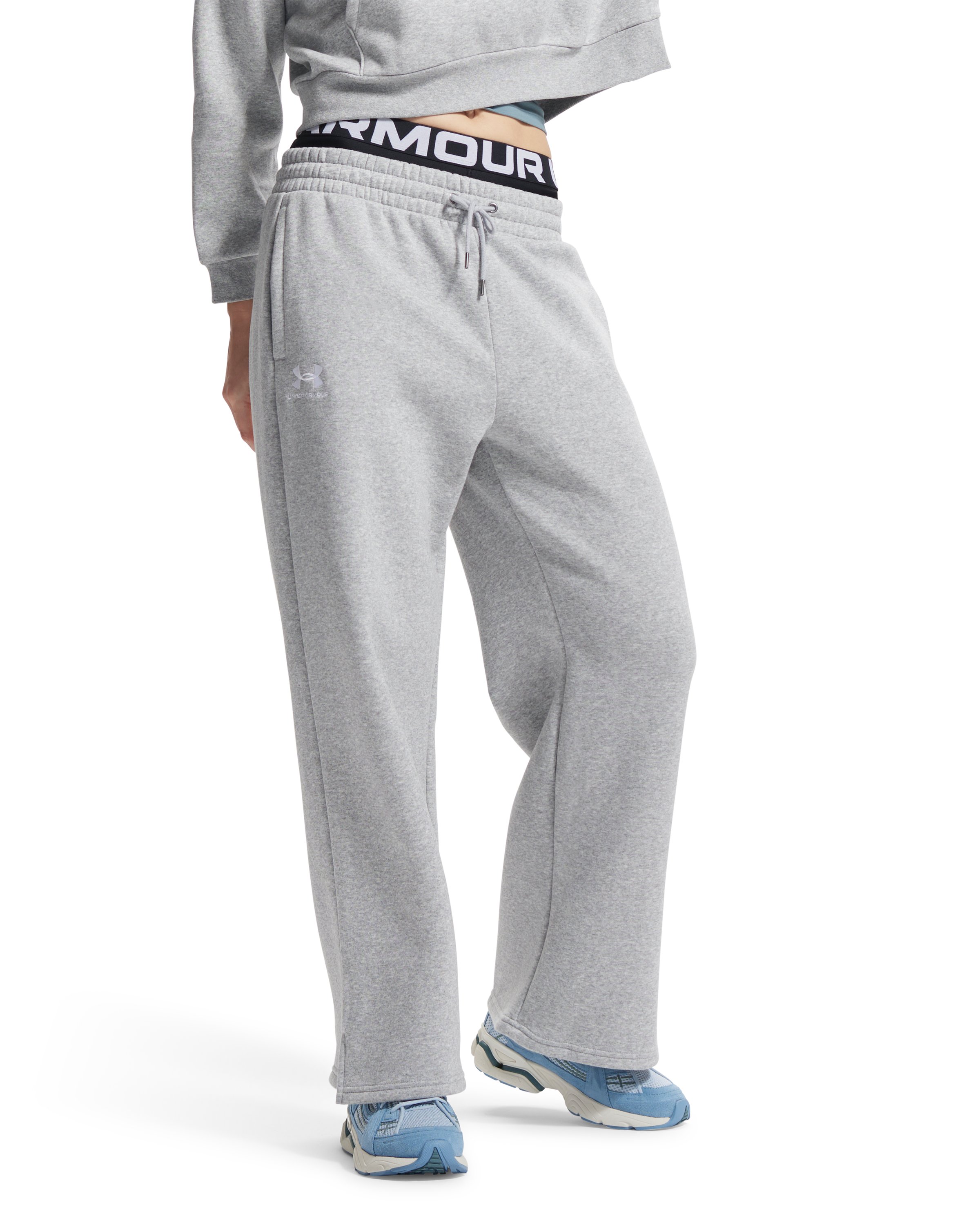 UA Icon Fleece Women's Wide Leg Pants 7
