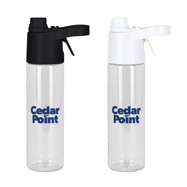 Spritzer 20 oz rPET Spray Water Bottle 114