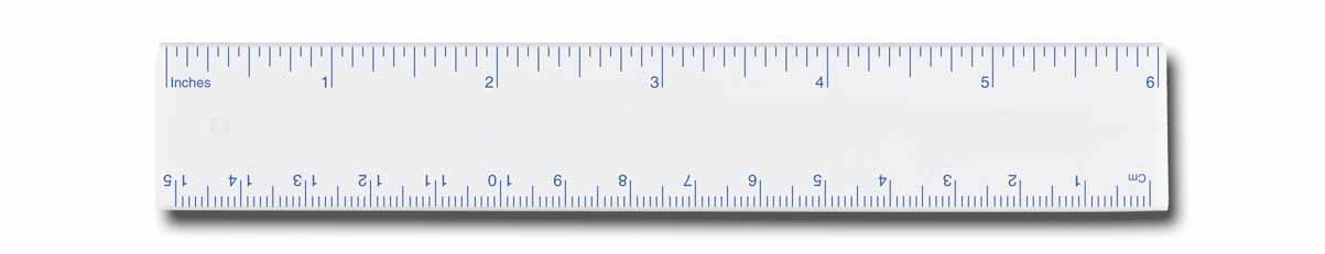 Ideal 6" Pocket Ruler 6