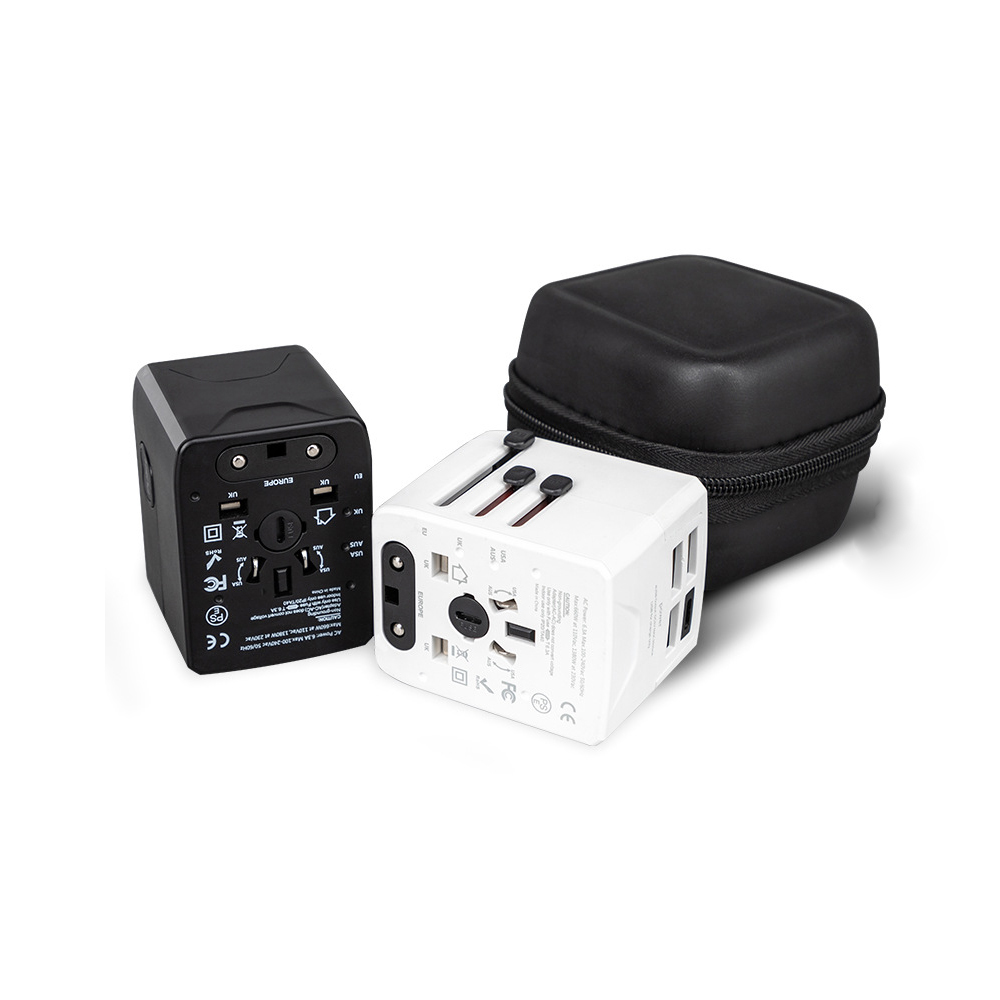 International Travel Power Adapter With 3 USB and 1 Type C Ports 5