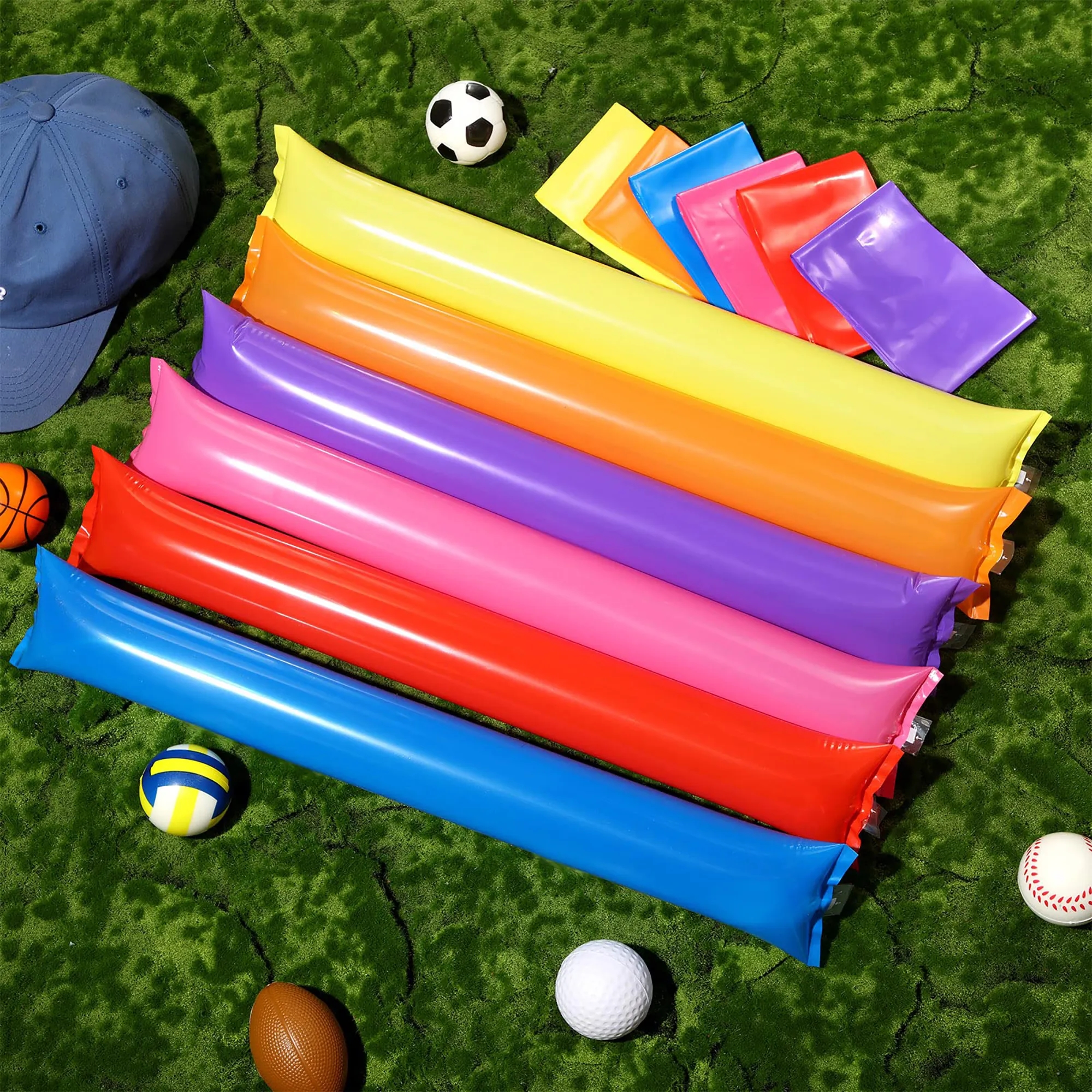 Thicken Inflatable Thunder Cheer Stick (Pair) 9