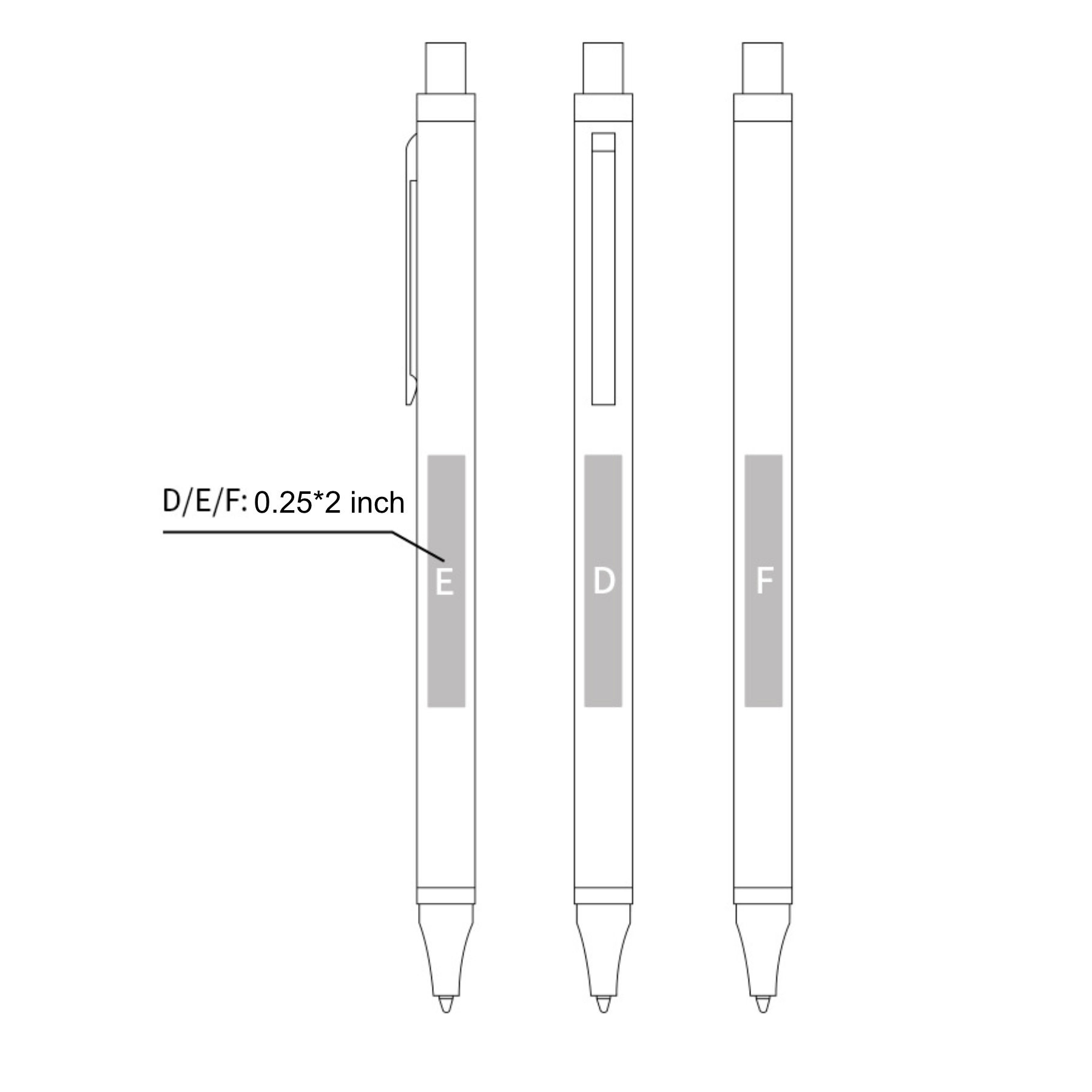 Retractable Rolling Ball Gel Pens 6