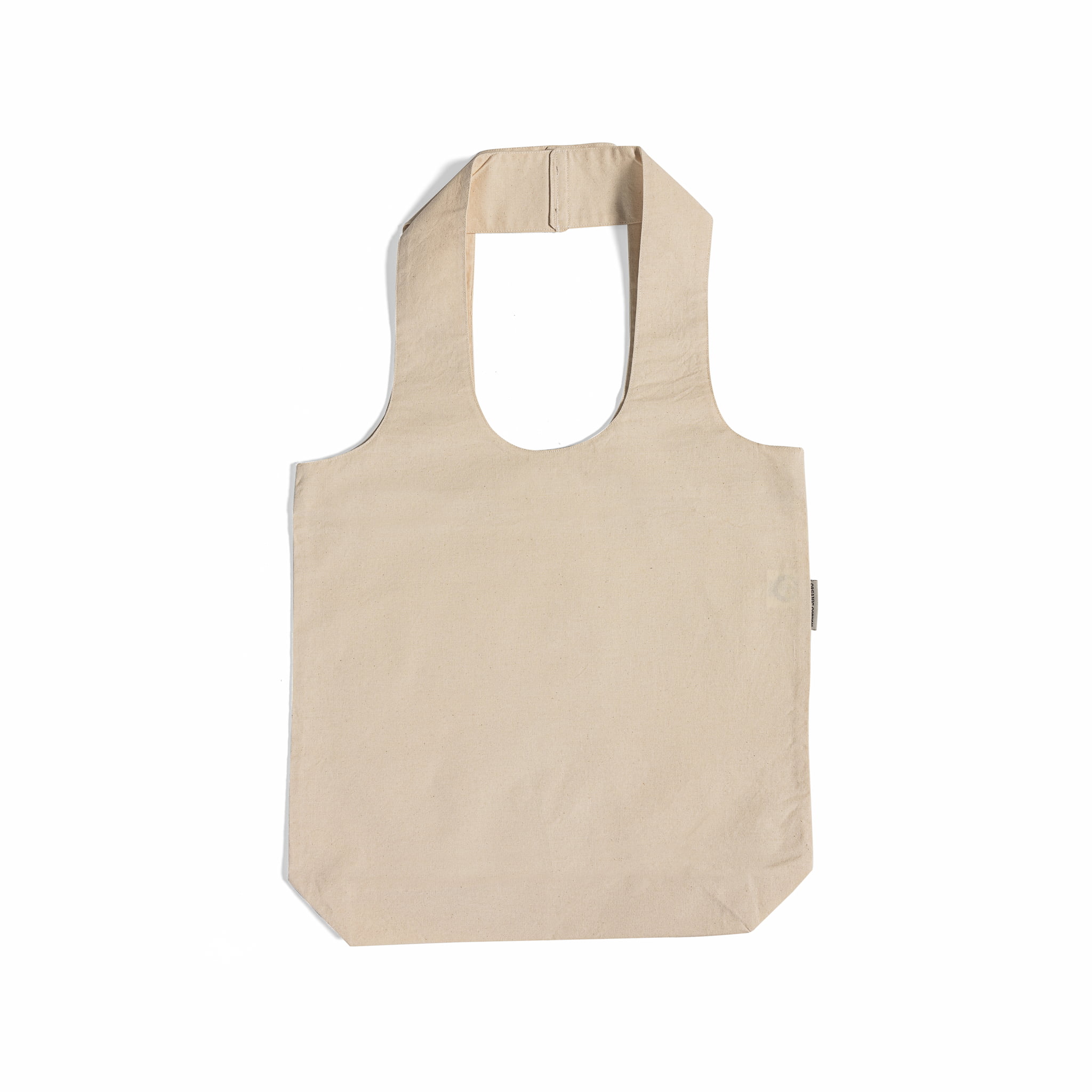 Organic Stow-N-Go Cotton Tote Bag, custom tote bag with logo imprint 4