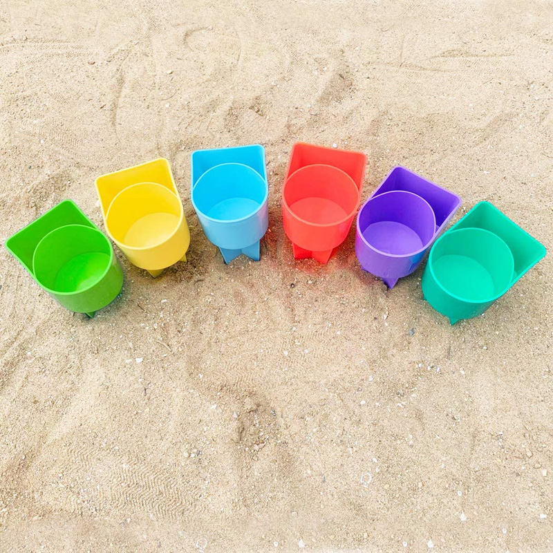 Multi-Functional Sand Cup Holder for Phone Sunglasses Key 5