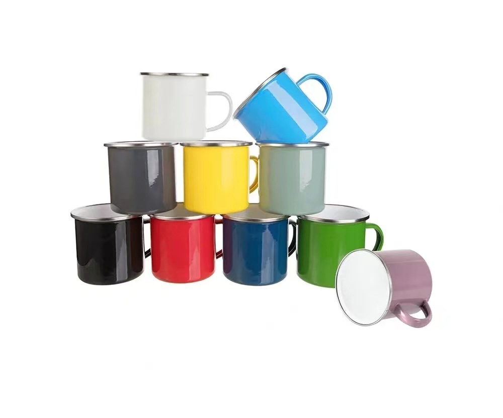 12 OZ Enamel Mugs 2