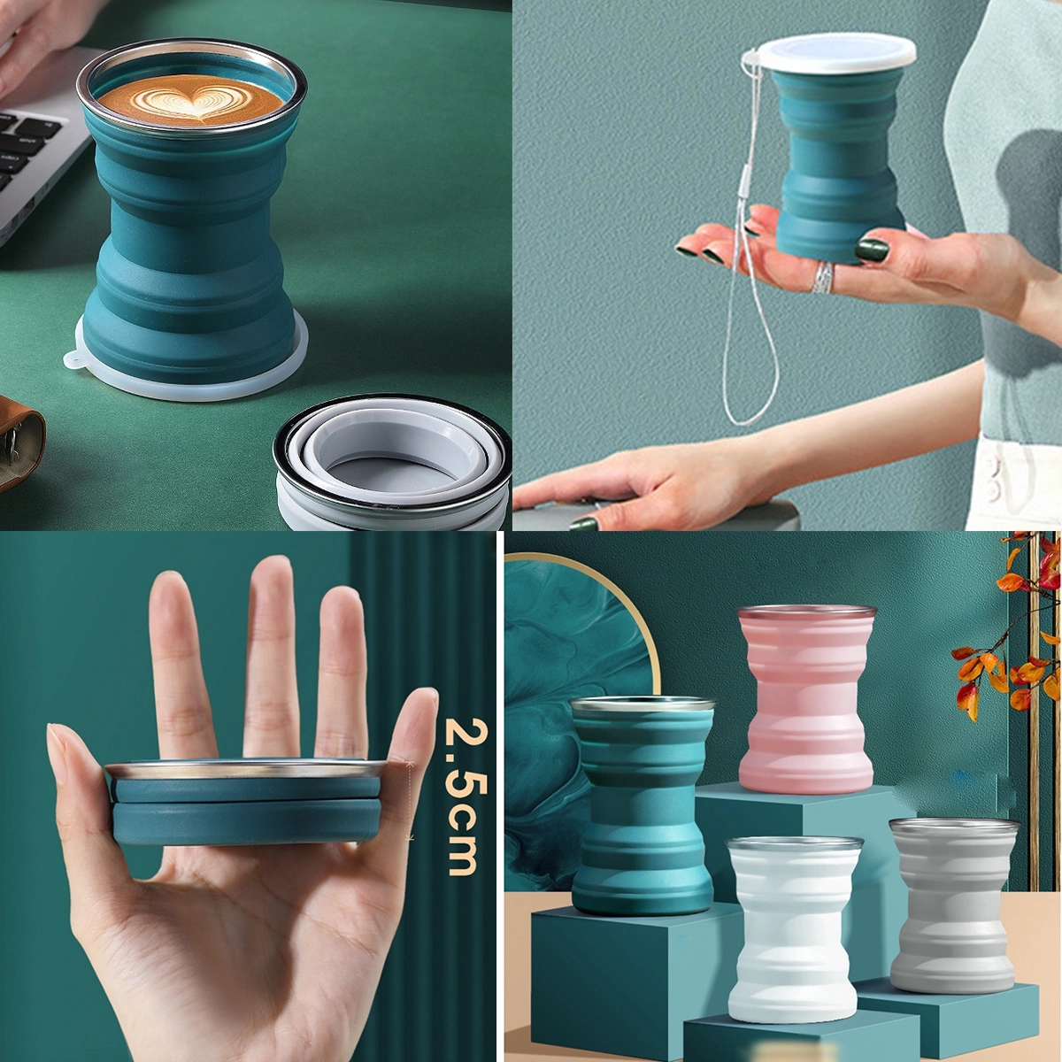 Silicone Collapsible Water Cup 3