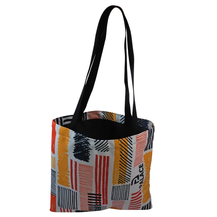 Colored Liner Medium Flat Tote (14"H x 14"W) 1