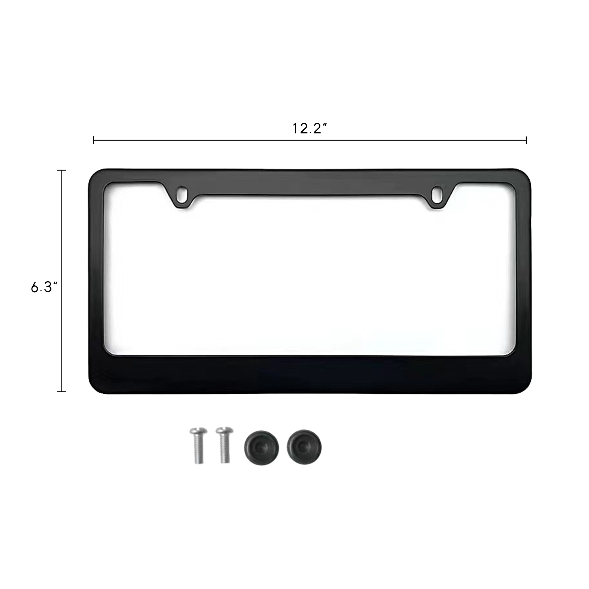 Aluminum Car License Plate Frame 3