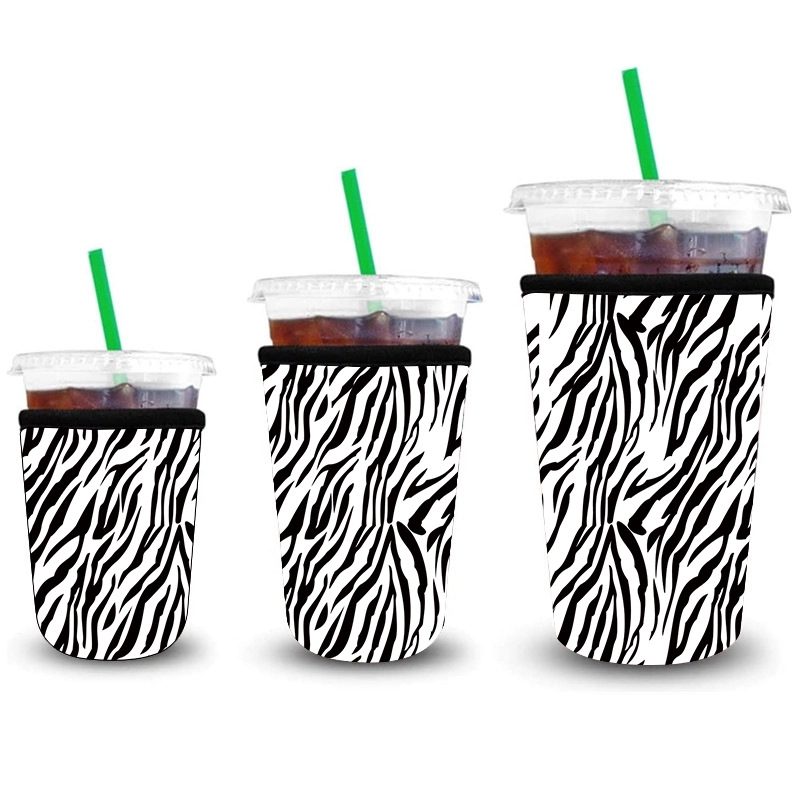 32Oz Plastic Coffee Cup Holder, custom koozie with logo imprint 3