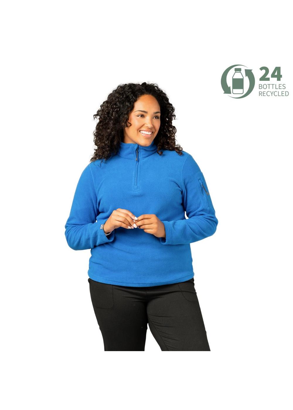 Storm Creek Women's Fireside Fleece Microfleece Quarter Zip 5