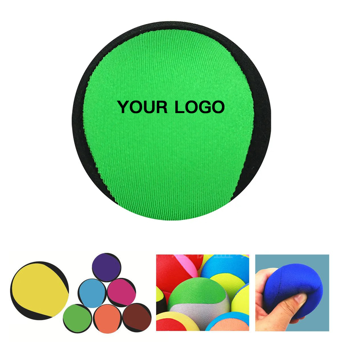 High Bounce Water Ball Made Of TPR And Lycra 3