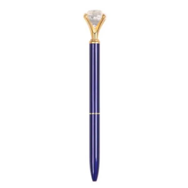 Retractable Diamond Pen Crystal Metal Ballpoint 5