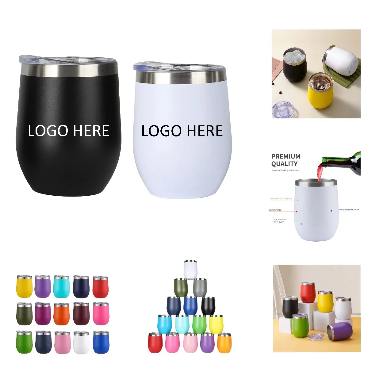 12 oz Stainless Steel Tumbler 5