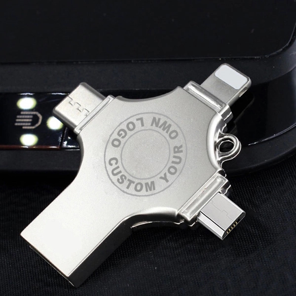 Portable 4 in 1 OTG Flash Drive 4
