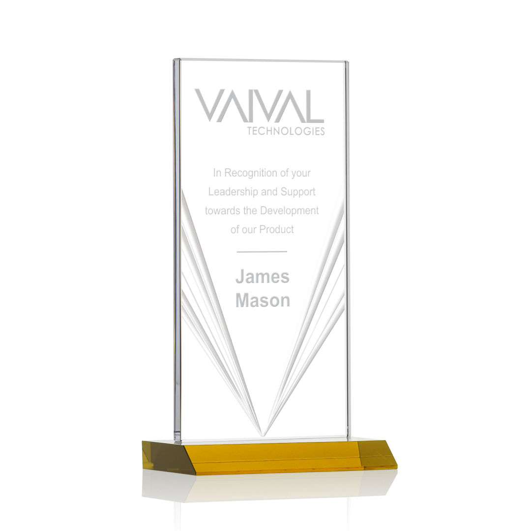 Seaford Liquid Crystal™ Award - Amber 4