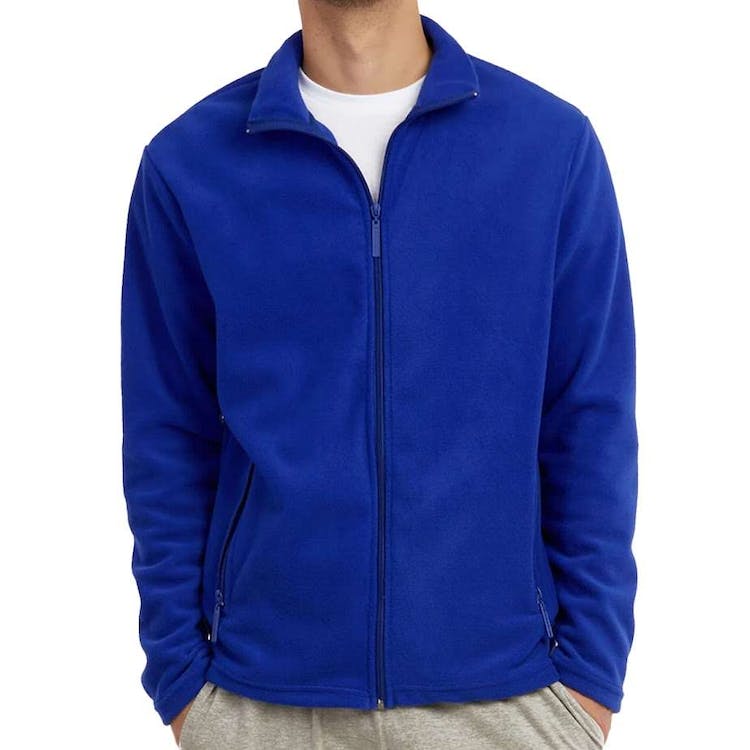 Men's Polar Fleece Jackets - XL Black 2