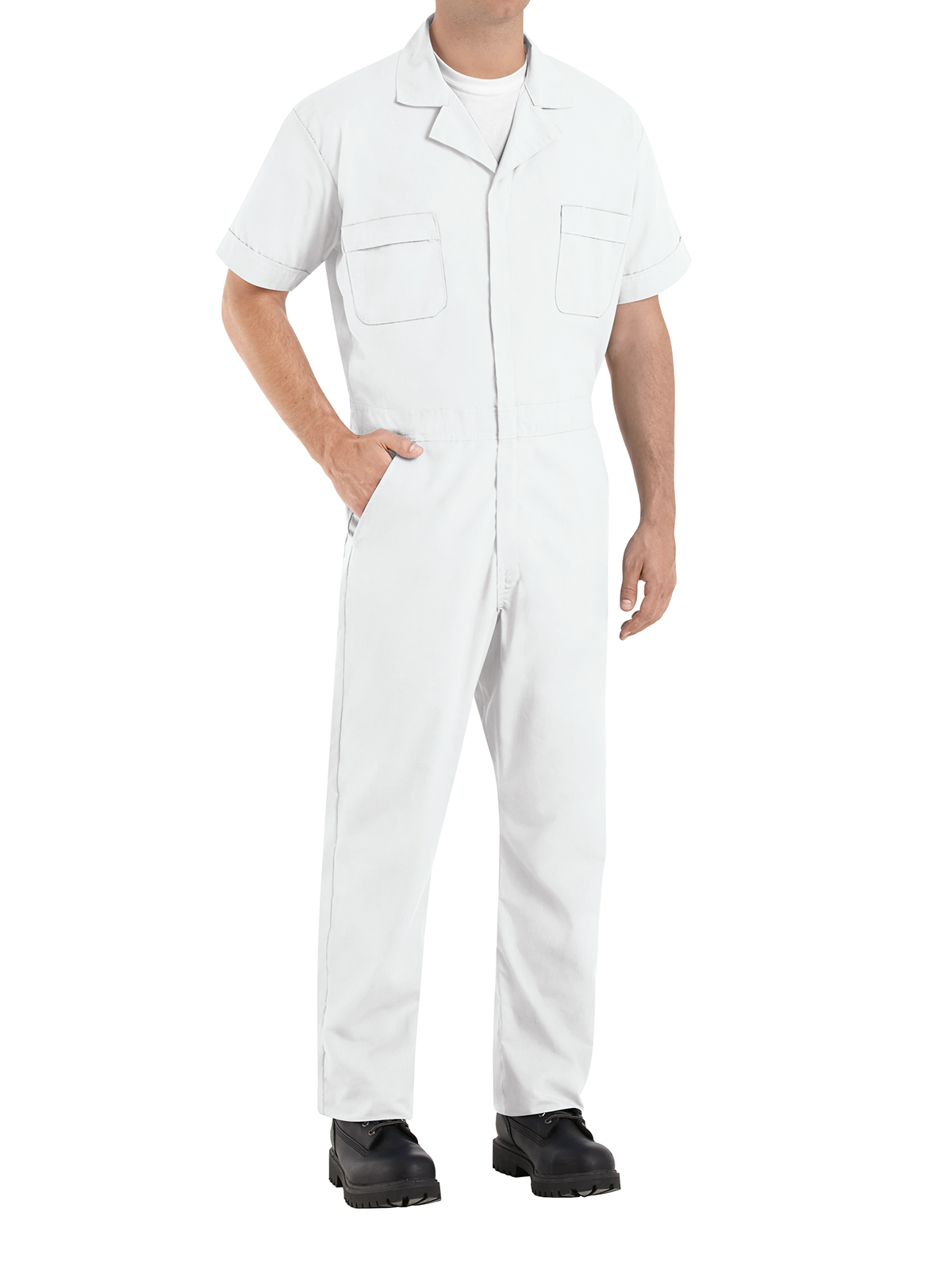 Red Kap Coveralls and Coverings - Men's Short Sleeve Speedsuit 3
