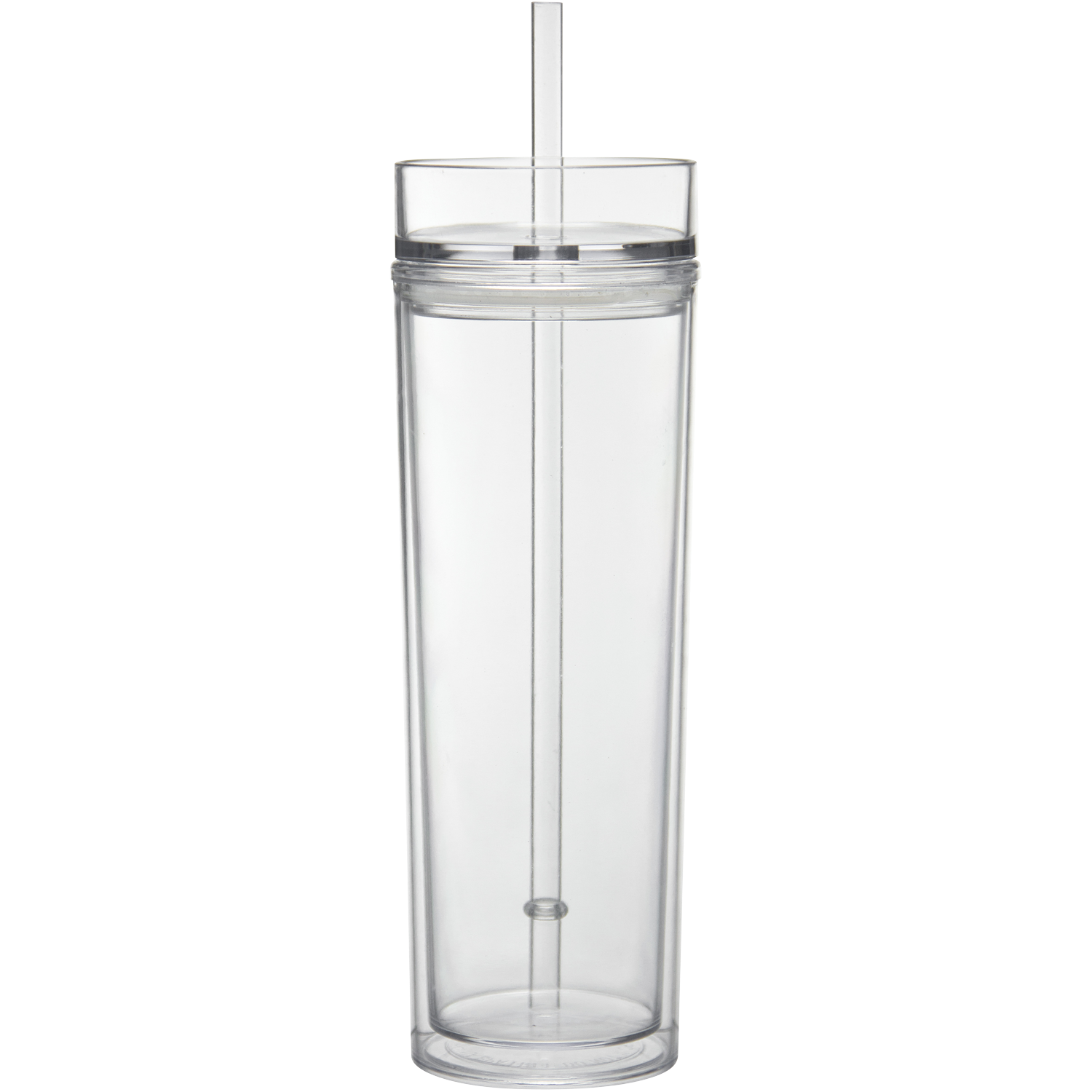 16 Oz Tube Tumbler With Straw 3