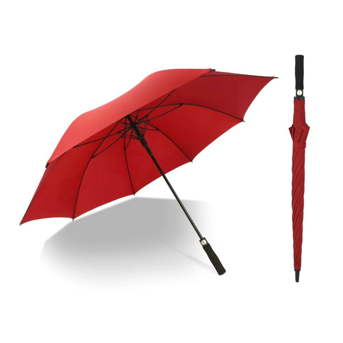 Small MOQ 50PCS 46" Arc Automatic Umbrella 2