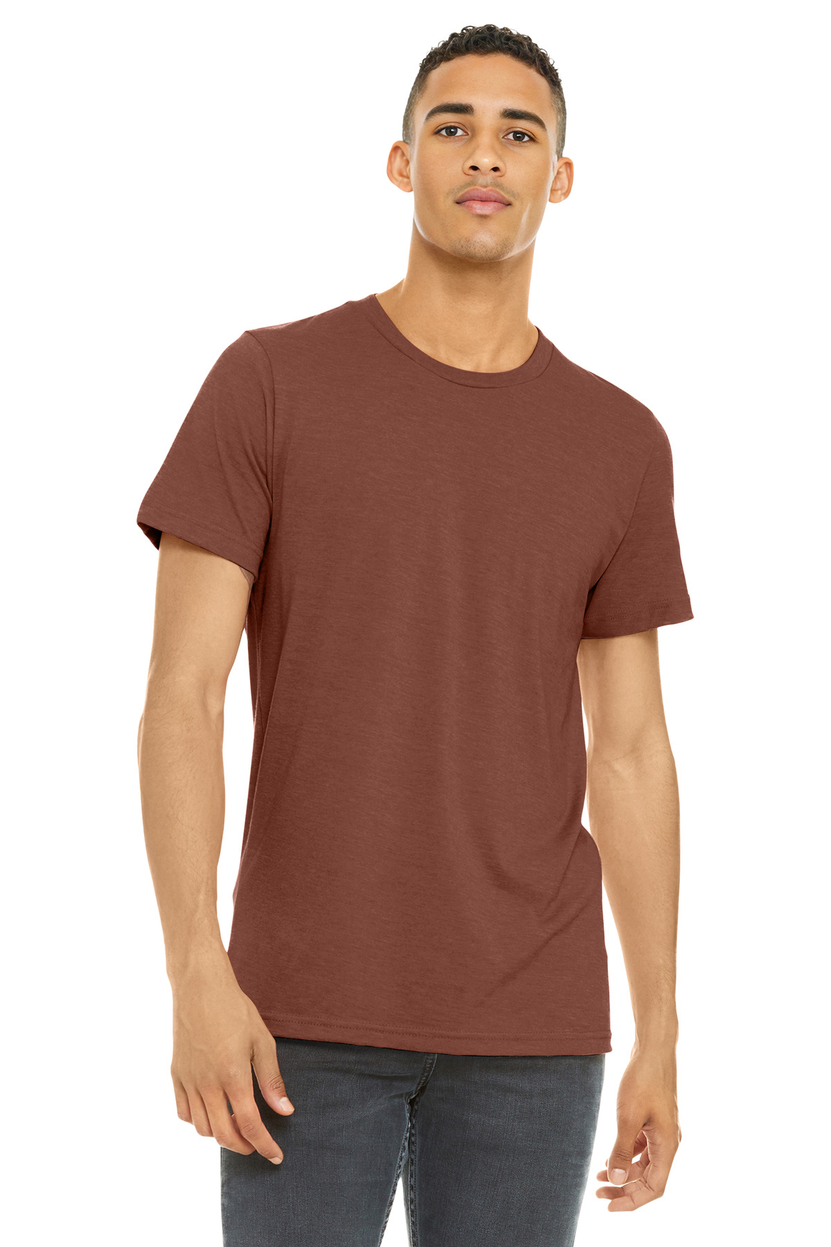 BELLA+CANVAS Unisex Heather CVC Short Sleeve Tee. BC3001CVC 76