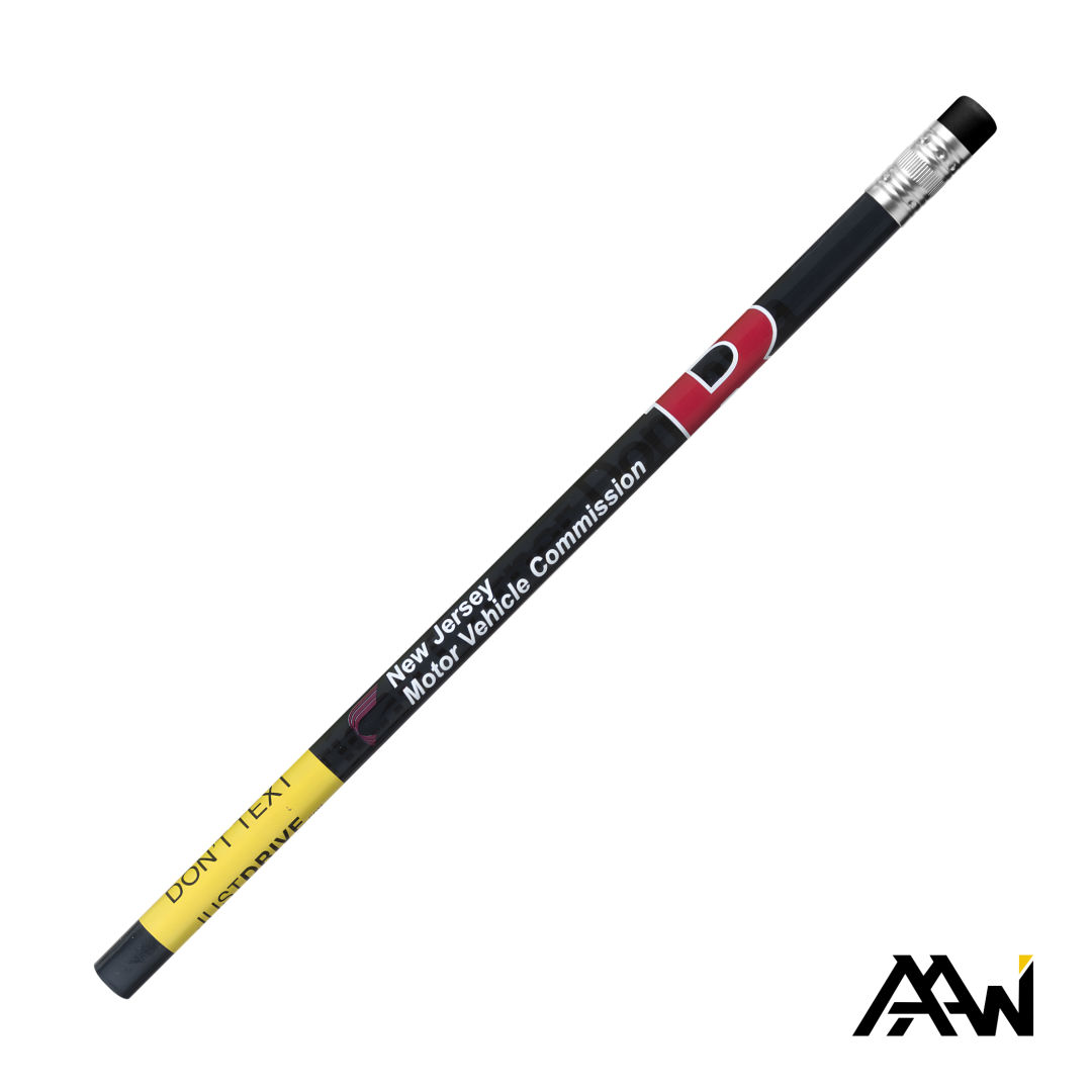 VividPrint™ Pencil w/Eraser 12
