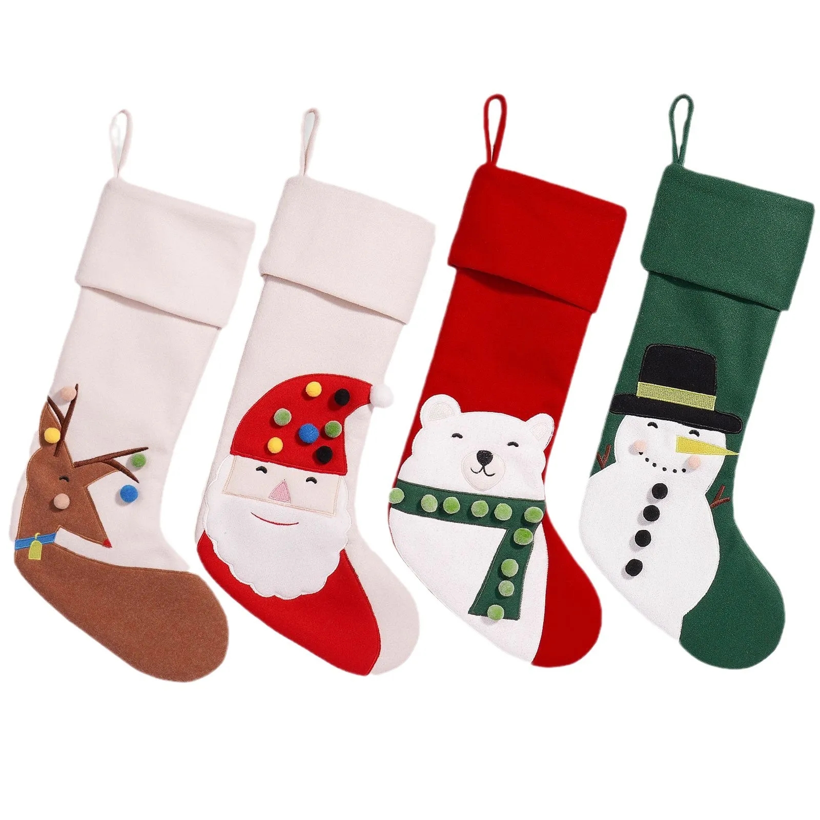 Large Christmas Stockings Decorations 4