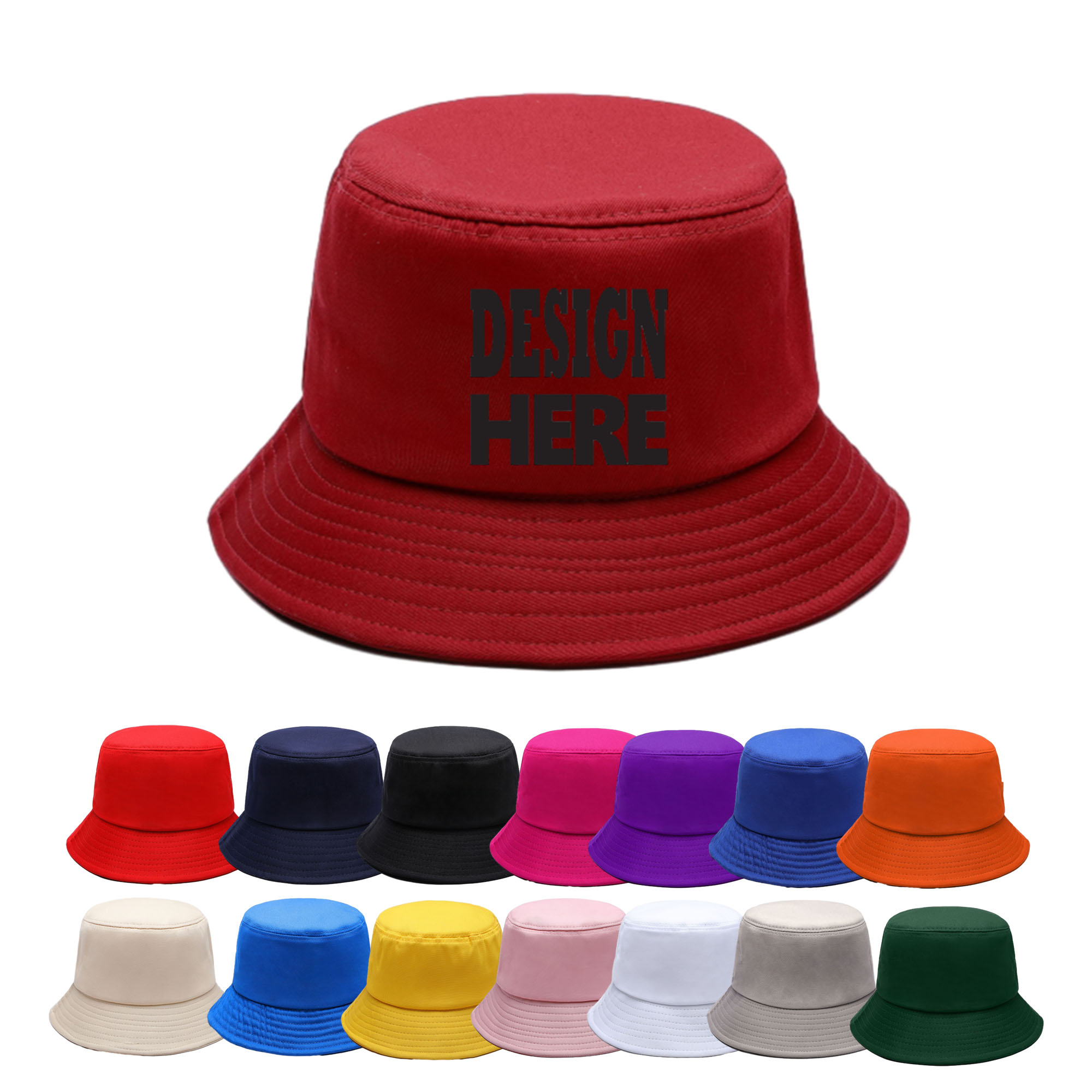 Breathable Comfortable Customizable Fisherman Hat 2