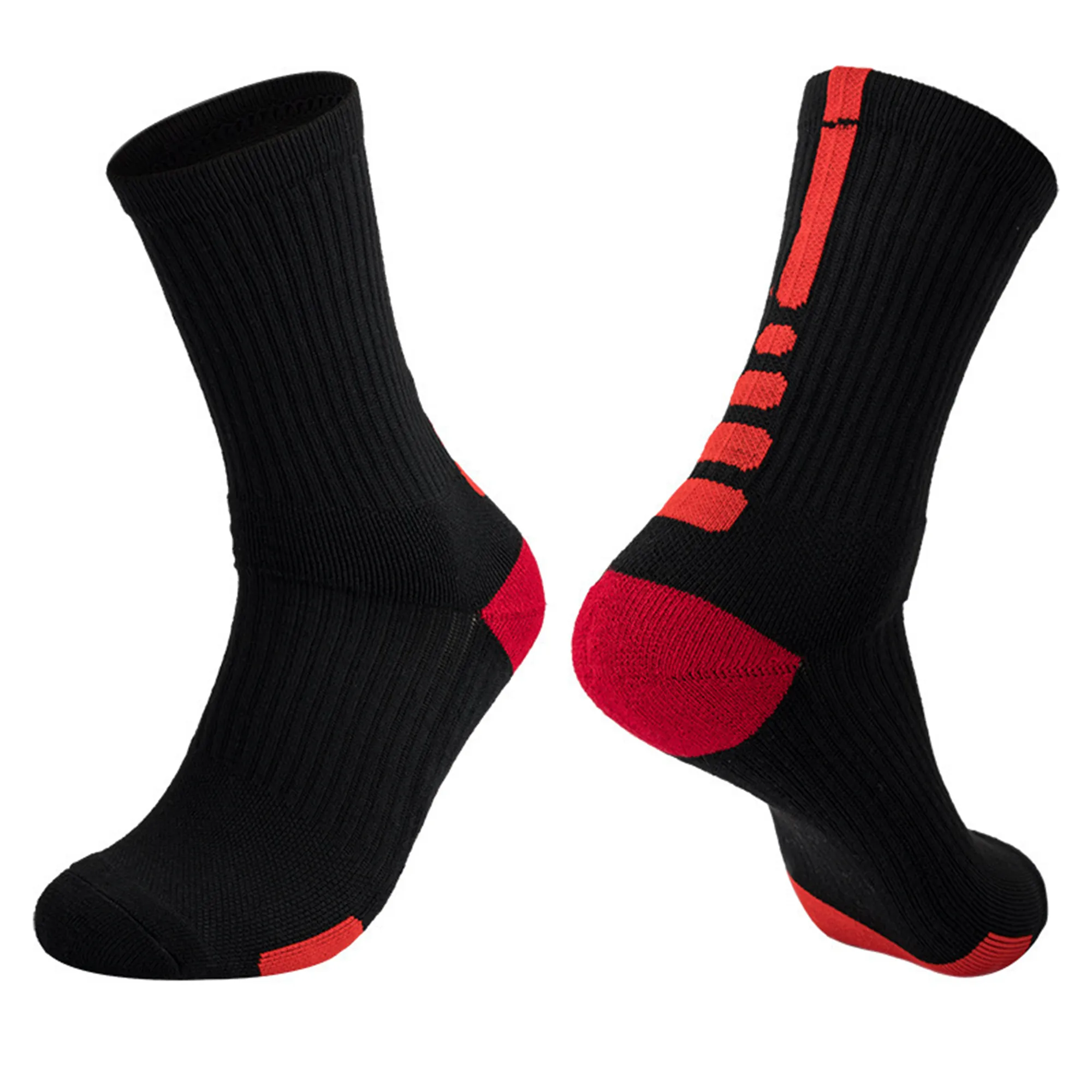 MOQ 50 Towel Bottom Elite Basketball Crew Socks 9