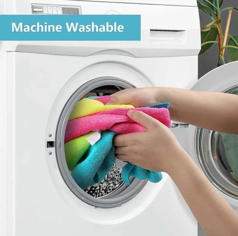 Reusable Microfiber Cleaning Cloth 12 x 12 Inch 5