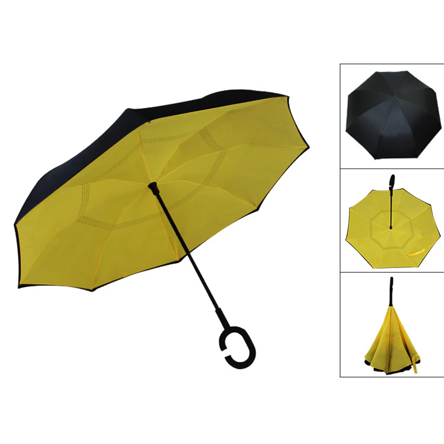 42" Arc Inverse Telescopic Umbrellas 3