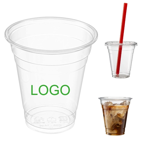 Custom Printed Plastic Cup - 12 oz 5